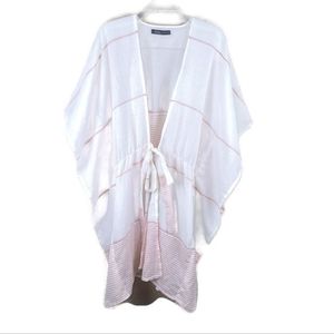 Vince Camuto Cream/Peach Swimsuit Coverup